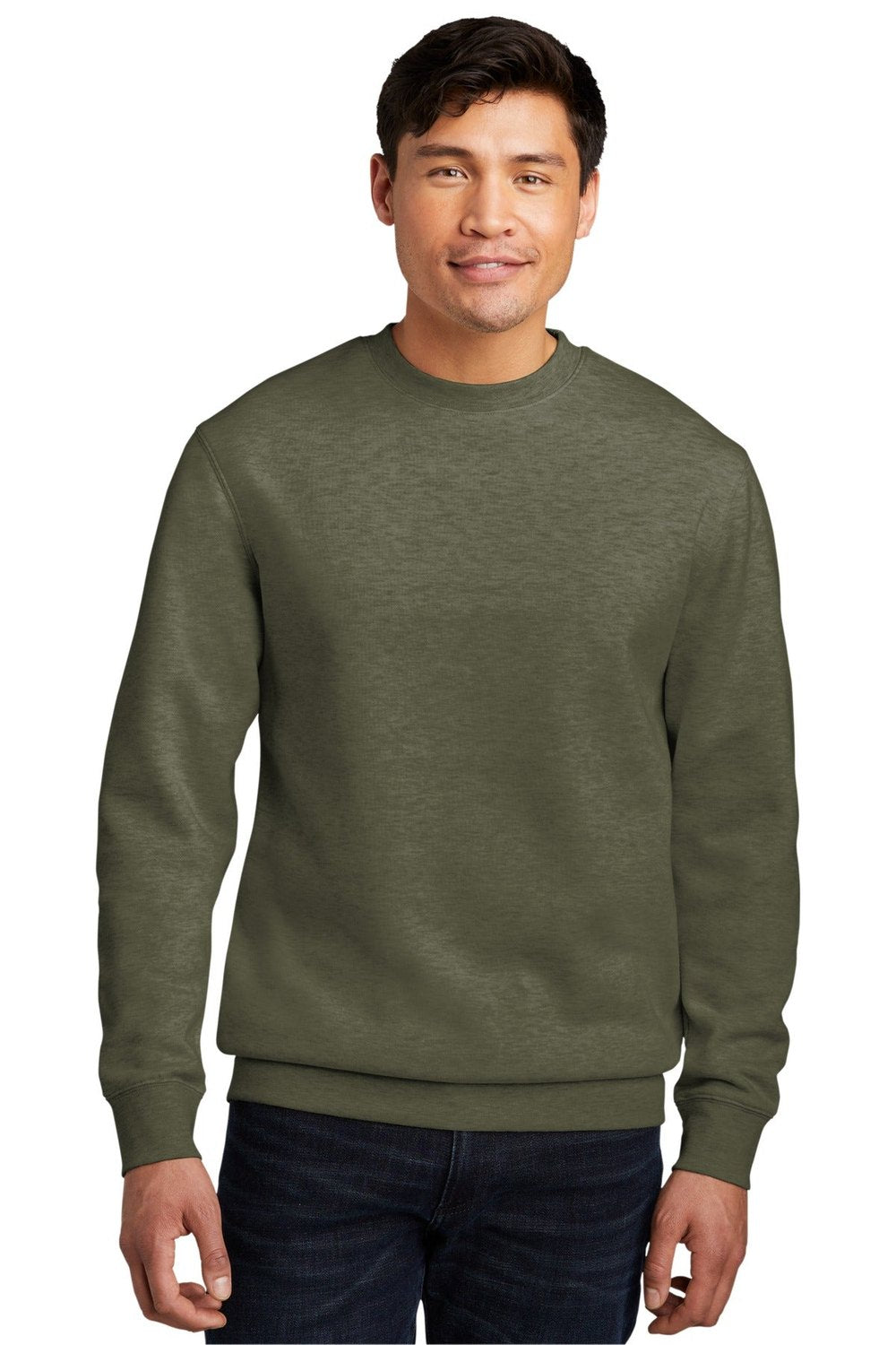 District Men's V.I.T.Fleece Crew DT6104 Mens Apparel Sweatshirts & Fleece
