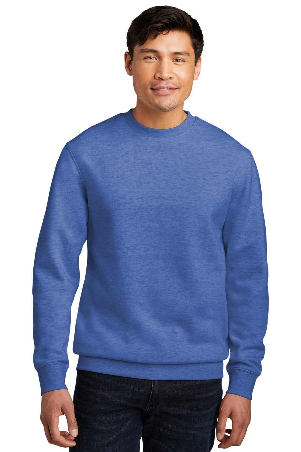 District Men's V.I.T.Fleece Crew DT6104 Mens Apparel Sweatshirts & Fleece