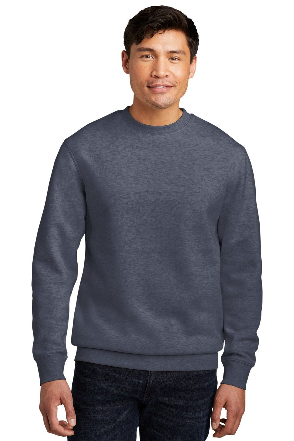 District Men's V.I.T.Fleece Crew DT6104 Mens Apparel Sweatshirts & Fleece