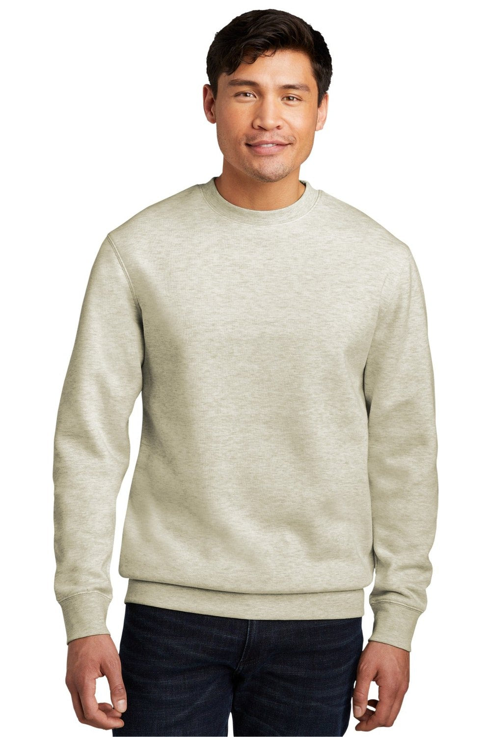 District Men's V.I.T.Fleece Crew DT6104 Mens Apparel Sweatshirts & Fleece