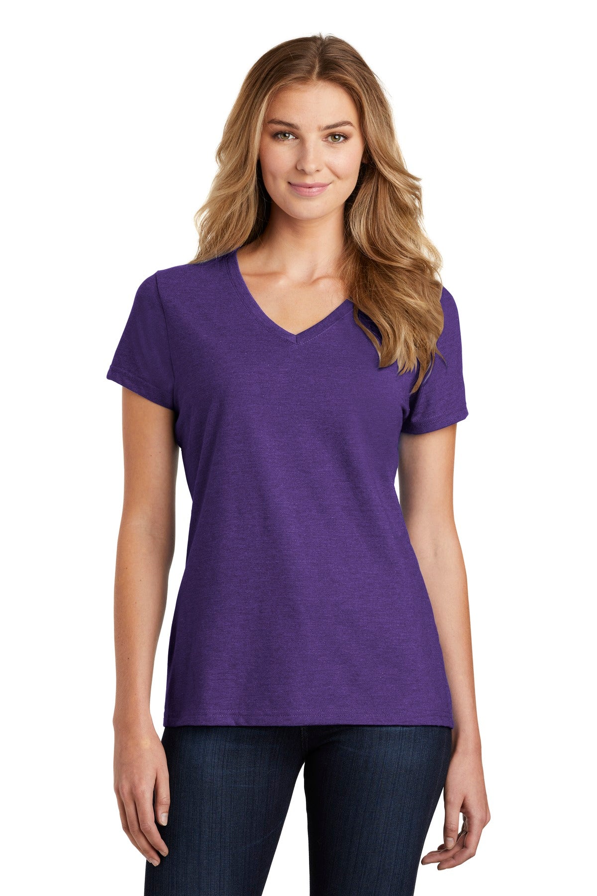 Port & Company Women's Fan Favorite Blend V-Neck Tee Womens Apparel Shirts & Tops