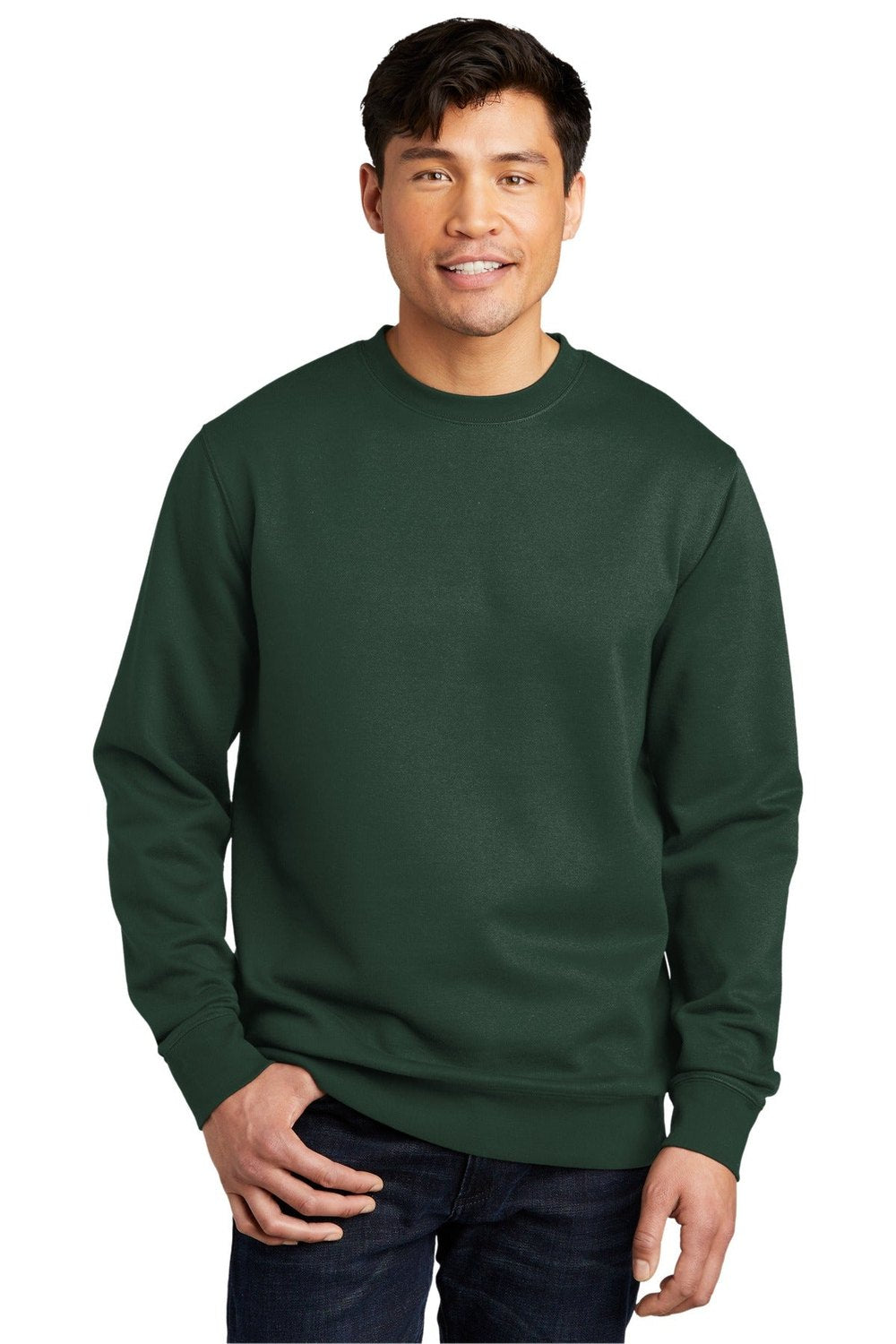 District Men's V.I.T.Fleece Crew DT6104 Mens Apparel Sweatshirts & Fleece
