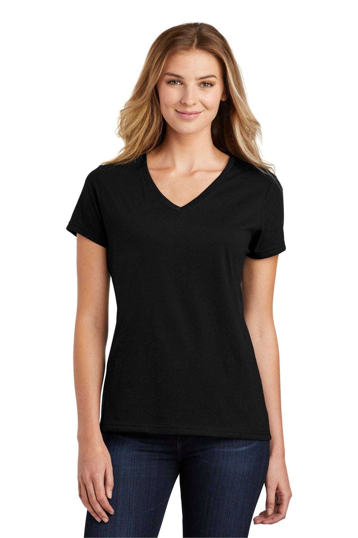 Port & Company Women's Fan Favorite Blend V-Neck Tee Womens Apparel Shirts & Tops