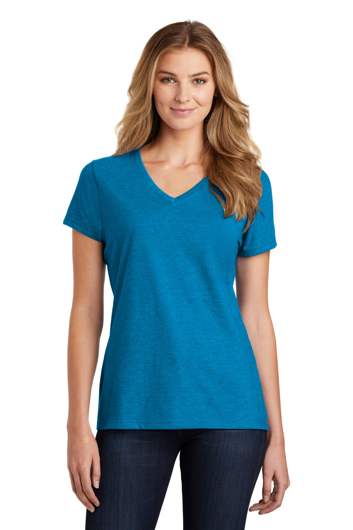Port & Company Women's Fan Favorite Blend V-Neck Tee Womens Apparel Shirts & Tops