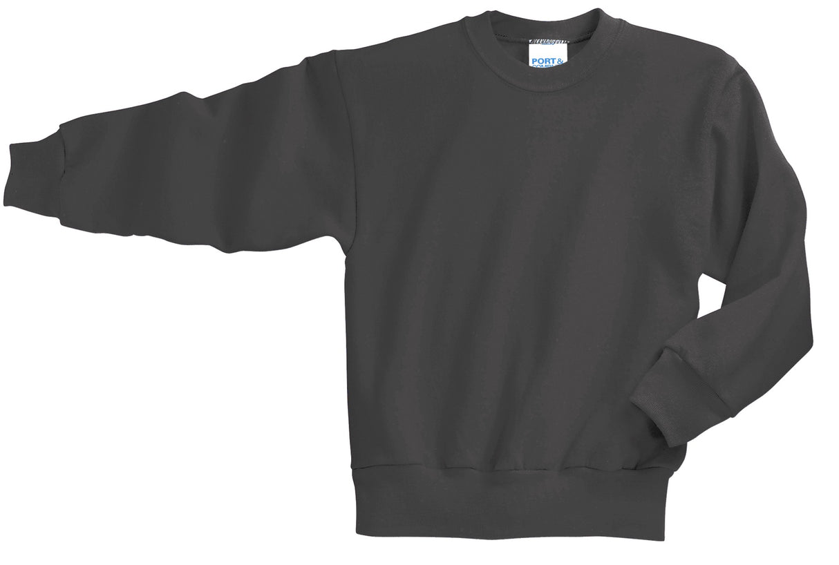 Port & Company - Youth Core Fleece Crewneck Sweatshirt Youth Apparel Hoodies & Sweatshirts