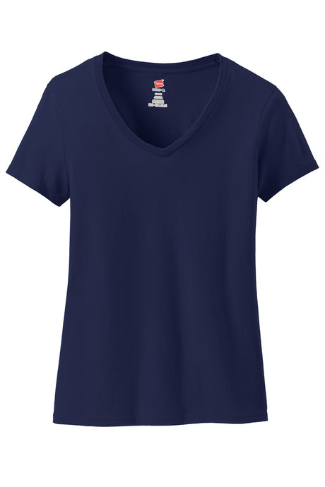 Hanes Women's Perfect-T Cotton V-Neck T-Shirt Womens Apparel Shirts & Tops