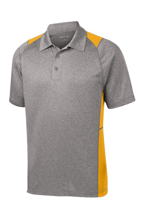Sport-Tek Men's Heather Colorblock Contender Polo Mens Apparel Shirts & Tops