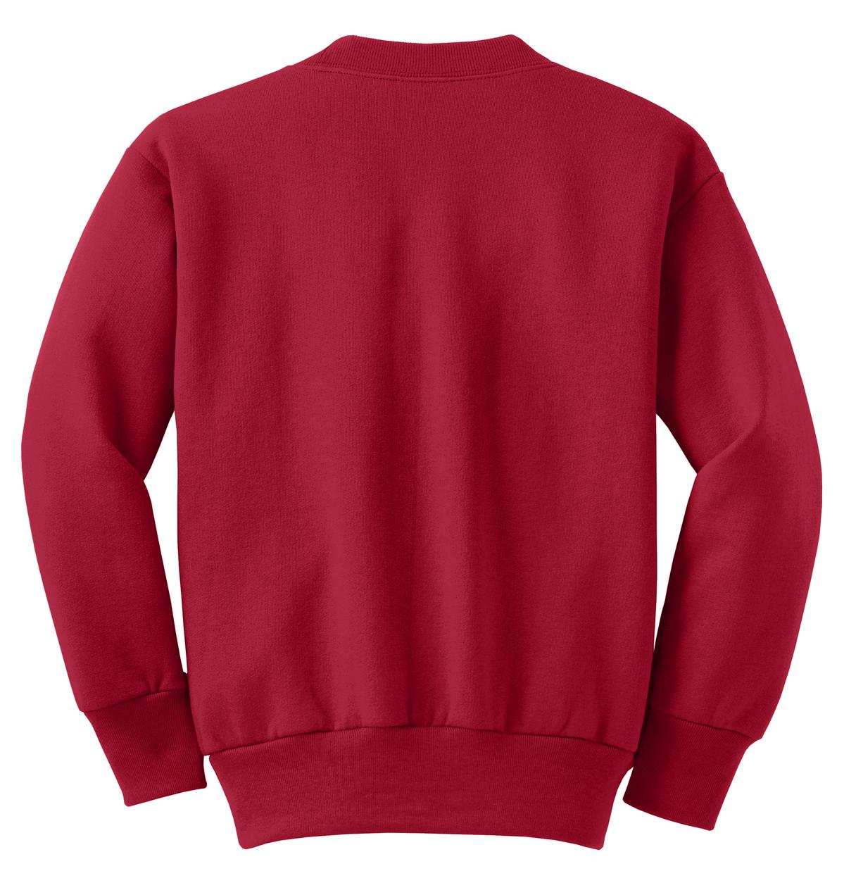 Port & Company - Youth Core Fleece Crewneck Sweatshirt Youth Apparel Hoodies & Sweatshirts
