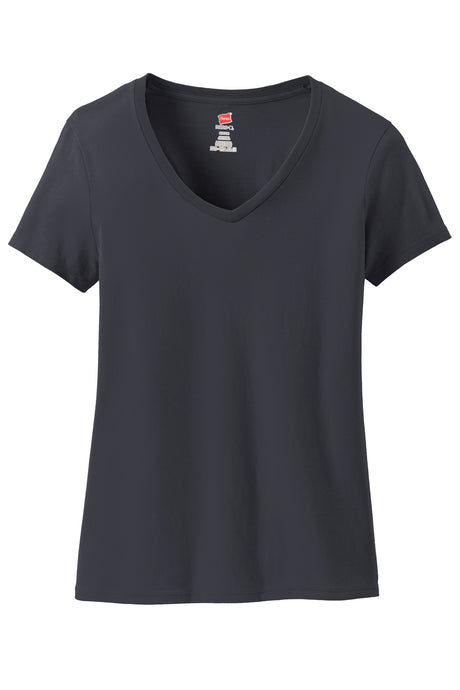 Hanes Women's Perfect-T Cotton V-Neck T-Shirt Womens Apparel Shirts & Tops