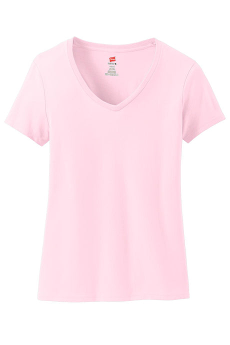 Hanes Women's Perfect-T Cotton V-Neck T-Shirt Womens Apparel Shirts & Tops