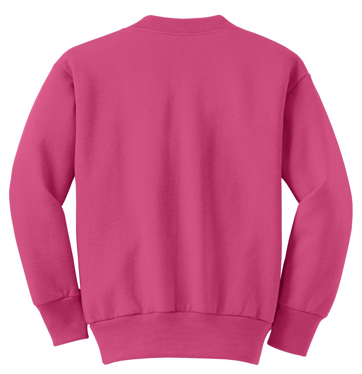 Port & Company - Youth Core Fleece Crewneck Sweatshirt Youth Apparel Hoodies & Sweatshirts