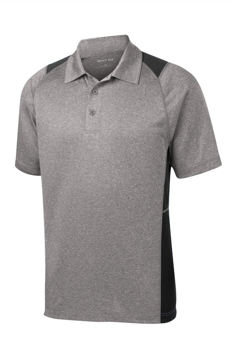 Sport-Tek Men's Heather Colorblock Contender Polo Mens Apparel Shirts & Tops