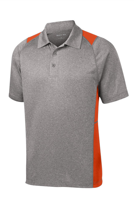 Sport-Tek Men's Heather Colorblock Contender Polo Mens Apparel Shirts & Tops