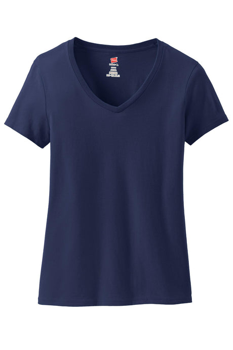 Hanes Women's Perfect-T Cotton V-Neck T-Shirt Womens Apparel Shirts & Tops