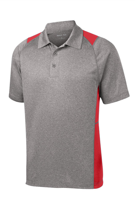 Sport-Tek Men's Heather Colorblock Contender Polo Mens Apparel Shirts & Tops