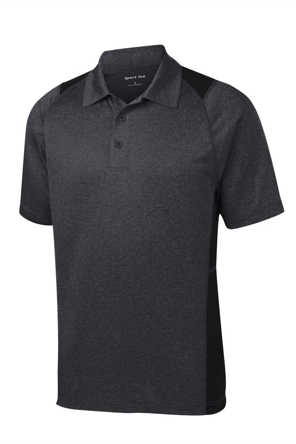 Sport-Tek Men's Heather Colorblock Contender Polo Mens Apparel Shirts & Tops