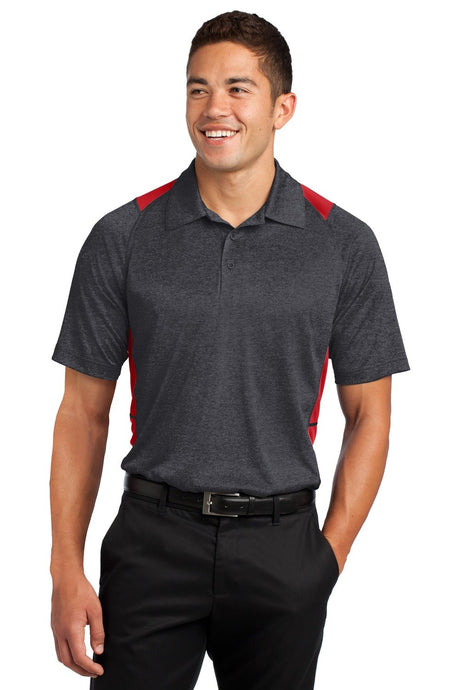 Sport-Tek Men's Heather Colorblock Contender Polo Mens Apparel Shirts & Tops