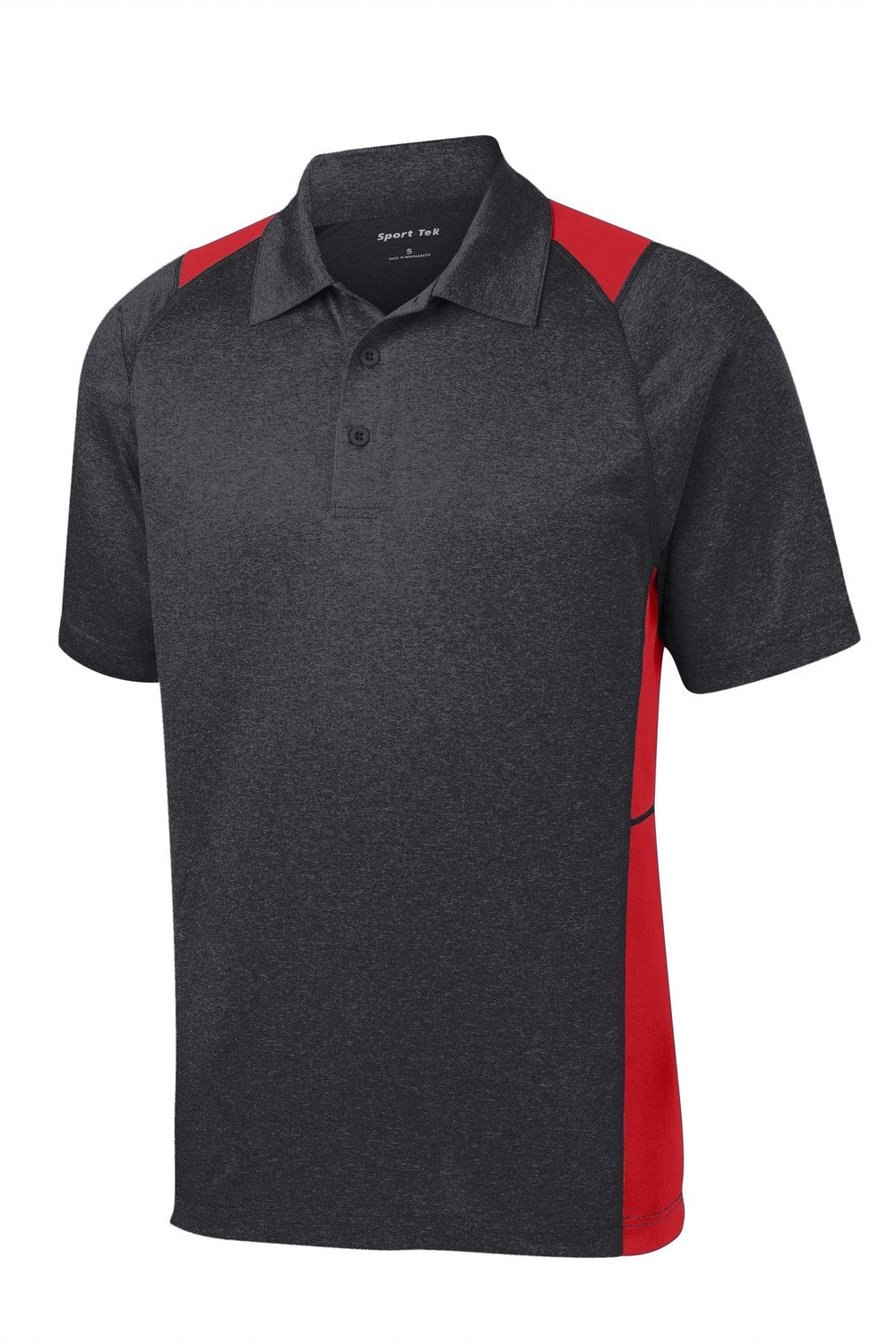 Sport-Tek Men's Heather Colorblock Contender Polo Mens Apparel Shirts & Tops