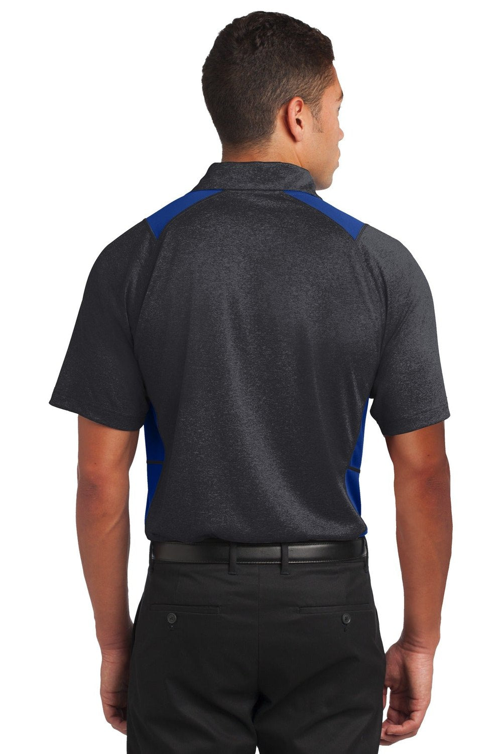 Sport-Tek Men's Heather Colorblock Contender Polo Mens Apparel Shirts & Tops