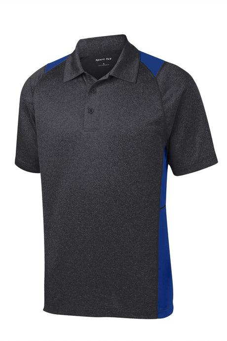 Sport-Tek Men's Heather Colorblock Contender Polo Mens Apparel Shirts & Tops