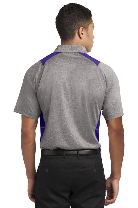 Sport-Tek Men's Heather Colorblock Contender Polo Mens Apparel Shirts & Tops