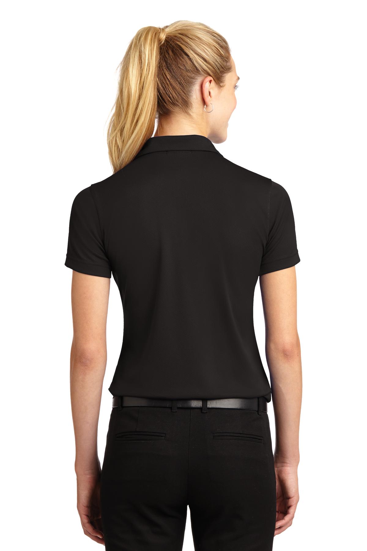 Sport-Tek Women's Dri-Mesh V-Neck Polo L469 Womens Apparel Shirts & Tops