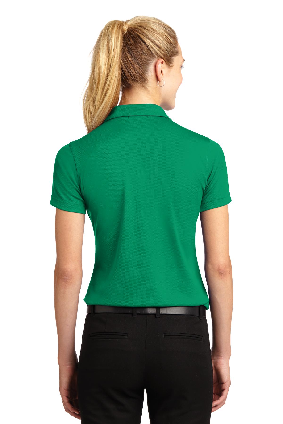 Sport-Tek Women's Dri-Mesh V-Neck Polo L469 Womens Apparel Shirts & Tops