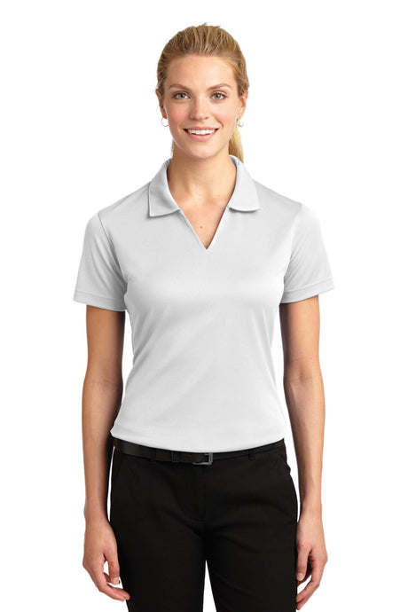 Sport-Tek Women's Dri-Mesh V-Neck Polo L469 Womens Apparel Shirts & Tops
