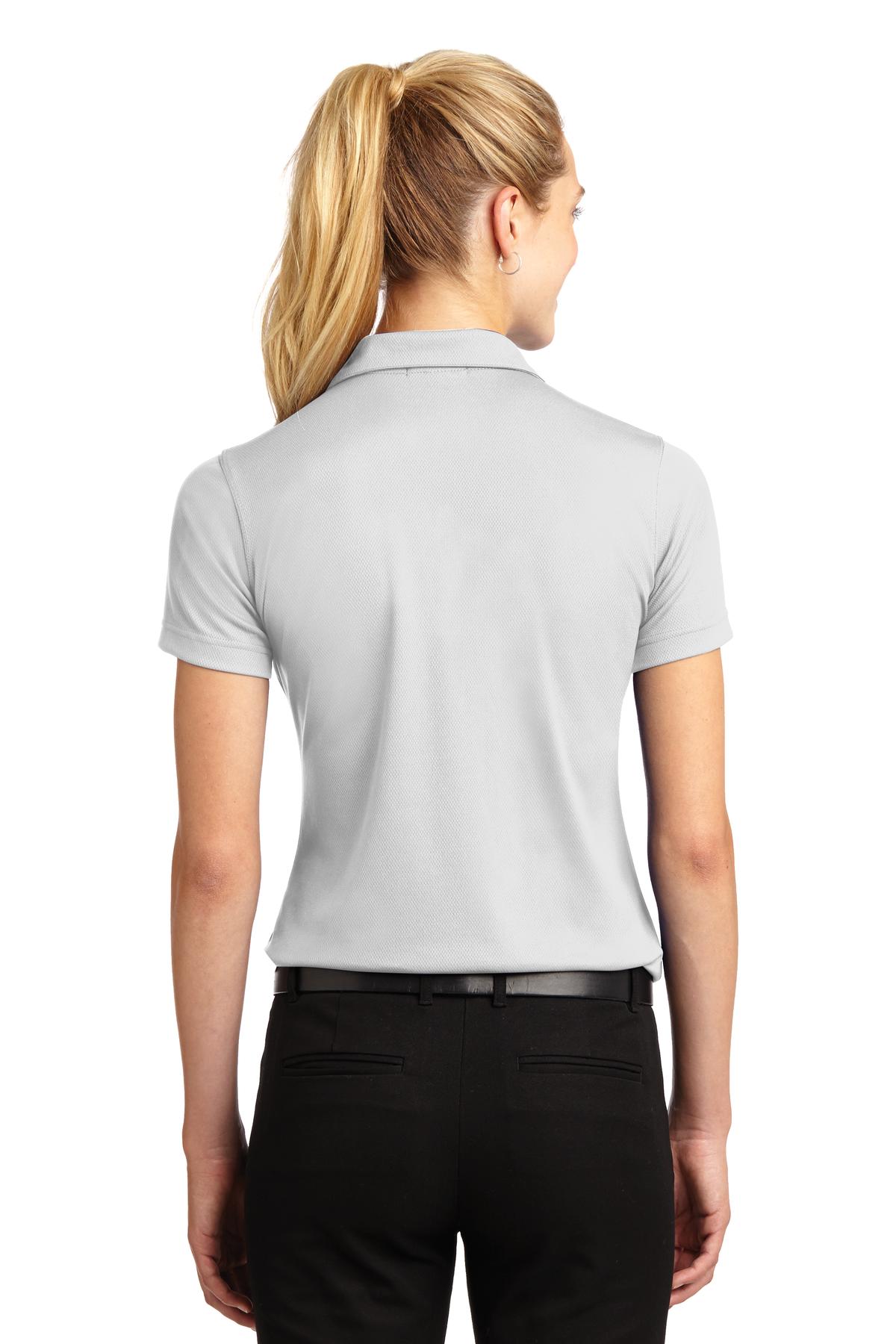 Sport-Tek Women's Dri-Mesh V-Neck Polo L469 Womens Apparel Shirts & Tops