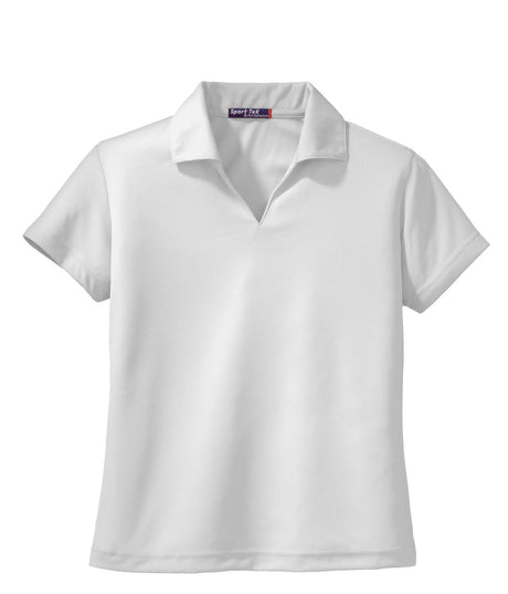 Sport-Tek Women's Dri-Mesh V-Neck Polo L469 Womens Apparel Shirts & Tops