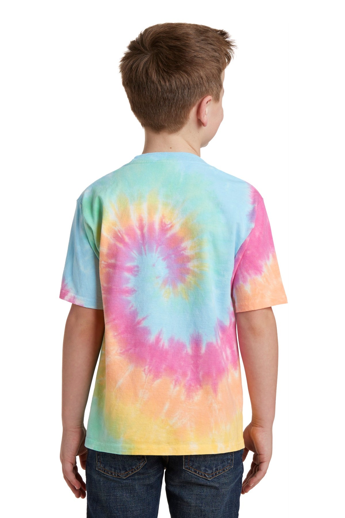 Port & Company Youth Tie-Dye Tee Youth Apparel Shirts & Tops