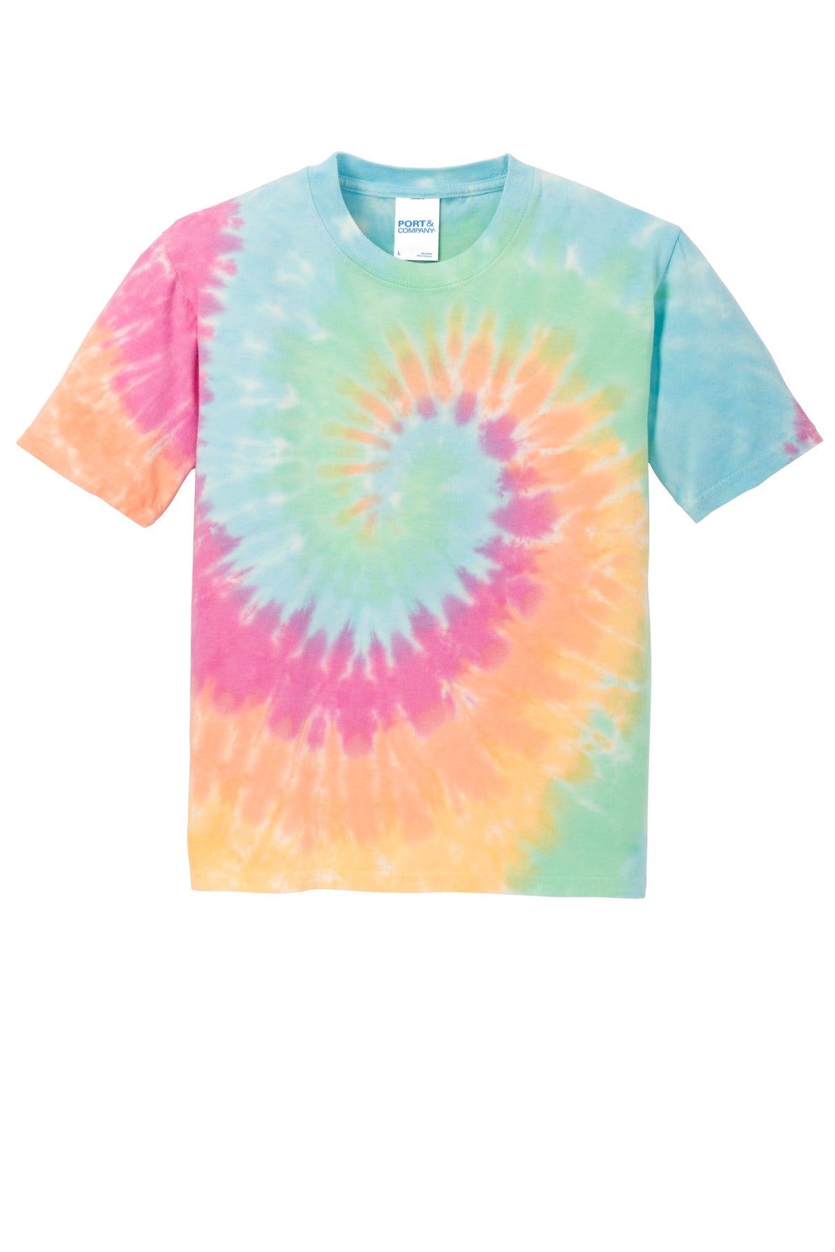 Port & Company Youth Tie-Dye Tee Youth Apparel Shirts & Tops