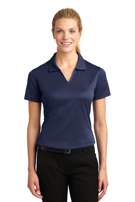 Sport-Tek Women's Dri-Mesh V-Neck Polo L469 Womens Apparel Shirts & Tops