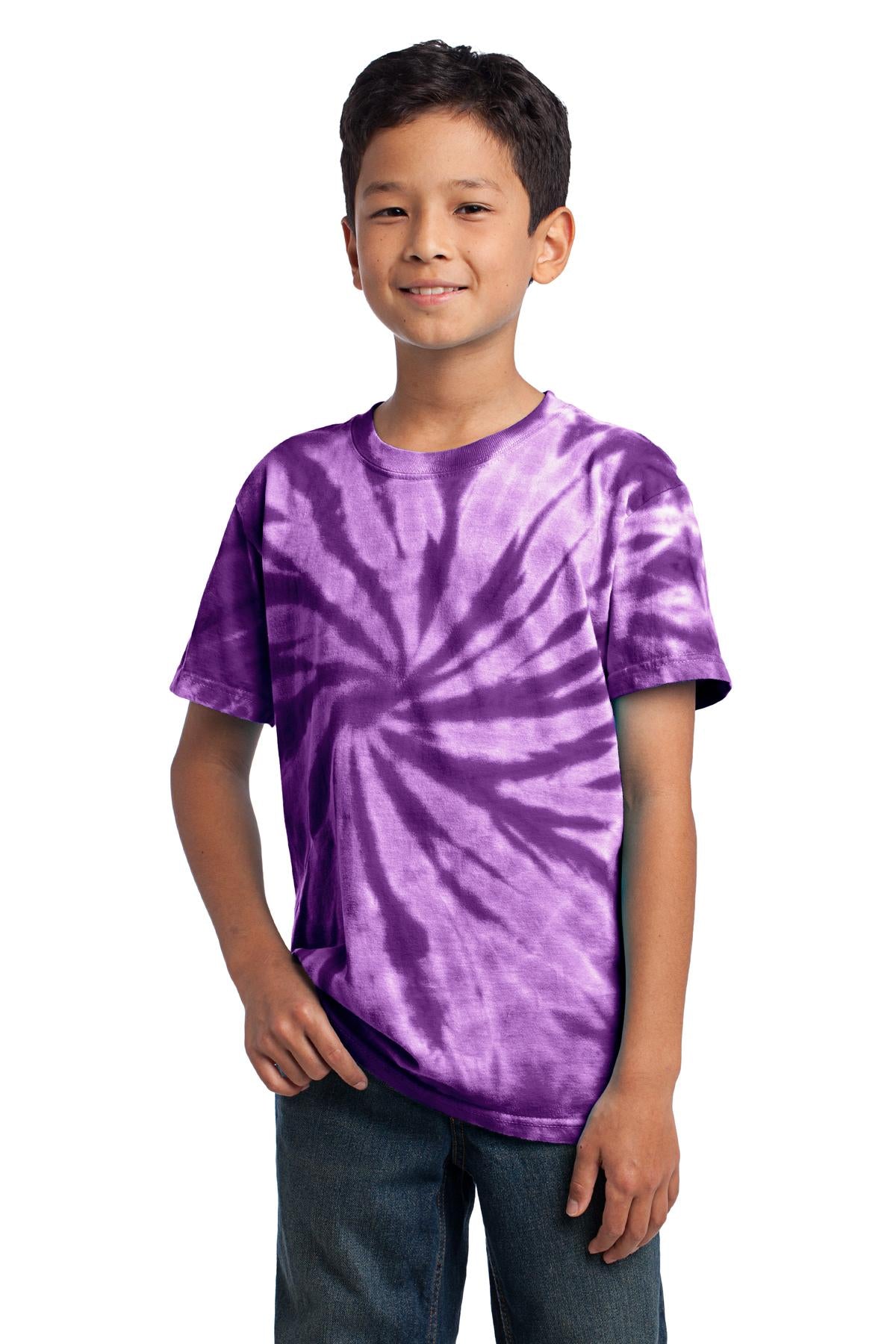 Port & Company Youth Tie-Dye Tee Youth Apparel Shirts & Tops