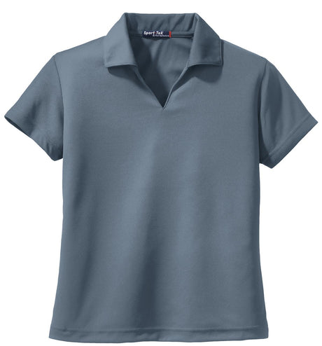 Sport-Tek Women's Dri-Mesh V-Neck Polo L469 Womens Apparel Shirts & Tops