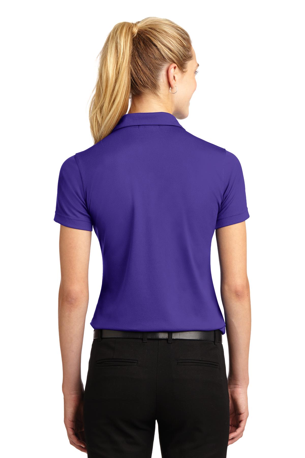 Sport-Tek Women's Dri-Mesh V-Neck Polo L469 Womens Apparel Shirts & Tops