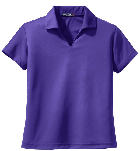 Sport-Tek Women's Dri-Mesh V-Neck Polo L469 Womens Apparel Shirts & Tops
