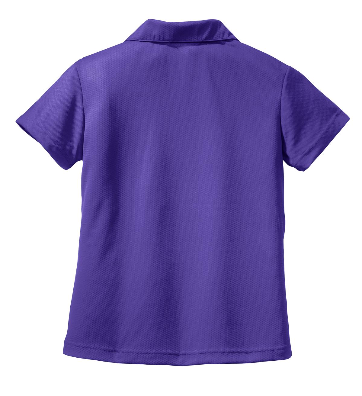 Sport-Tek Women's Dri-Mesh V-Neck Polo L469 Womens Apparel Shirts & Tops