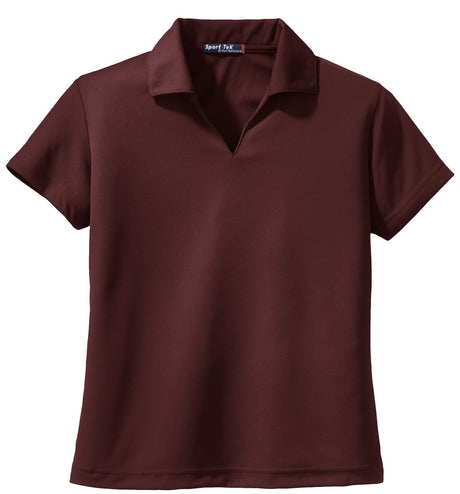 Sport-Tek Women's Dri-Mesh V-Neck Polo L469 Womens Apparel Shirts & Tops