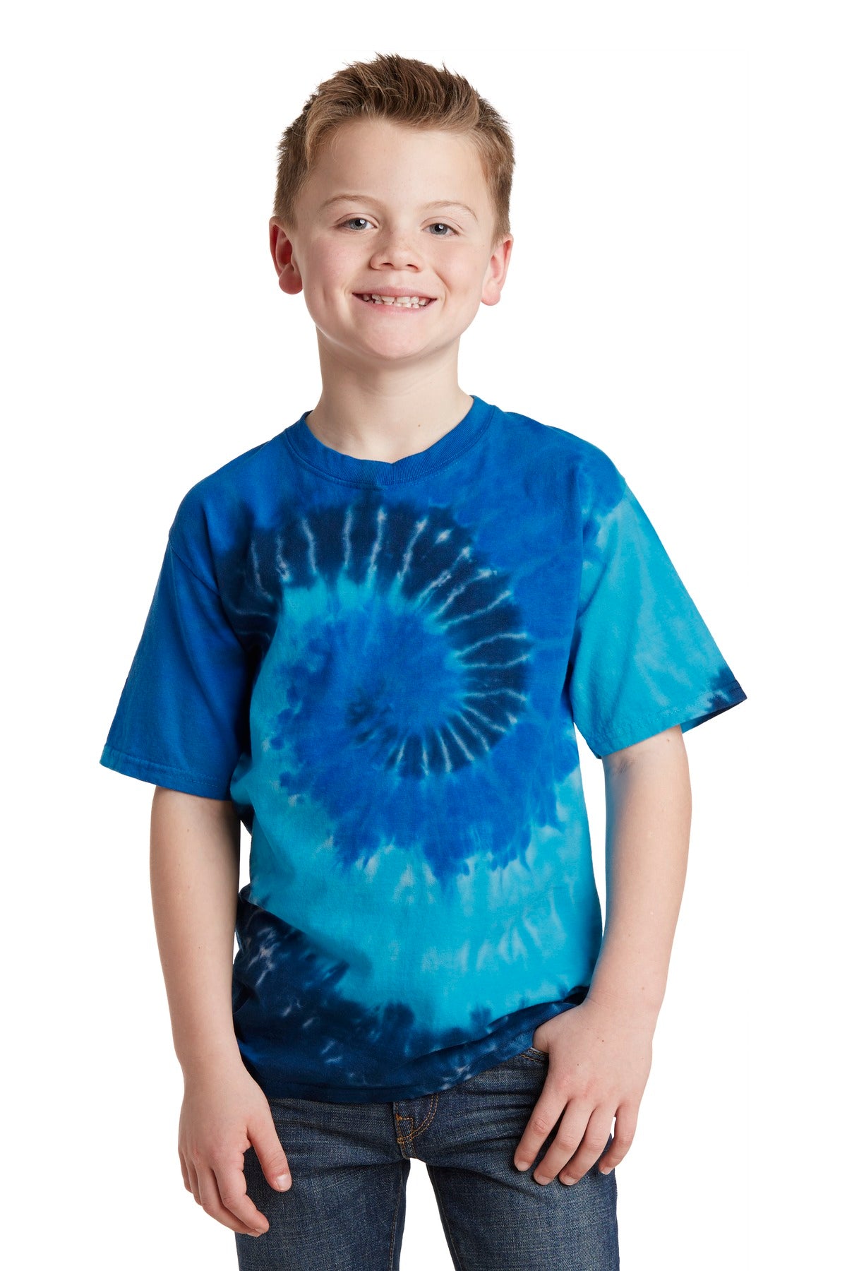 Port & Company Youth Tie-Dye Tee Youth Apparel Shirts & Tops