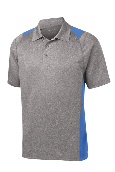 Sport-Tek Men's Heather Colorblock Contender Polo Mens Apparel Shirts & Tops