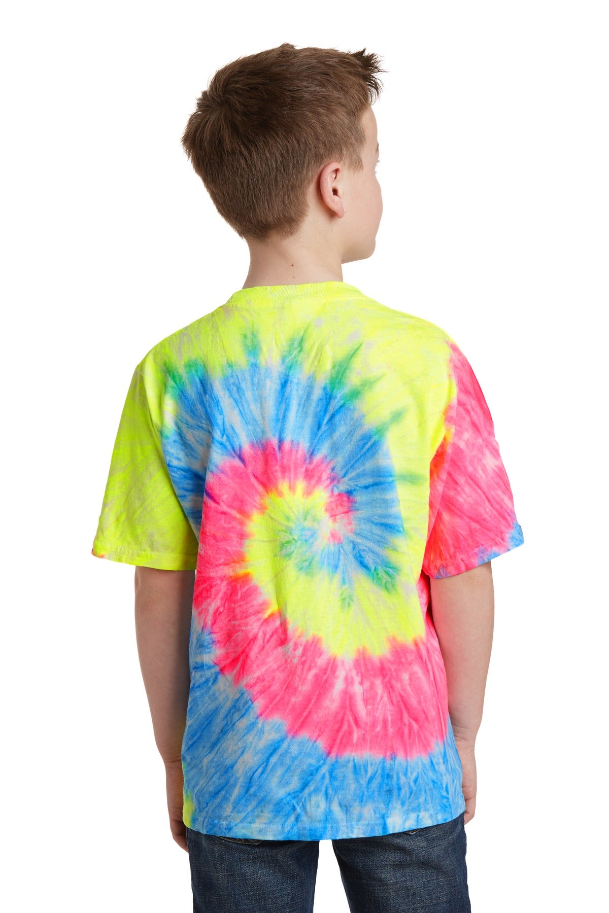Port & Company Youth Tie-Dye Tee Youth Apparel Shirts & Tops