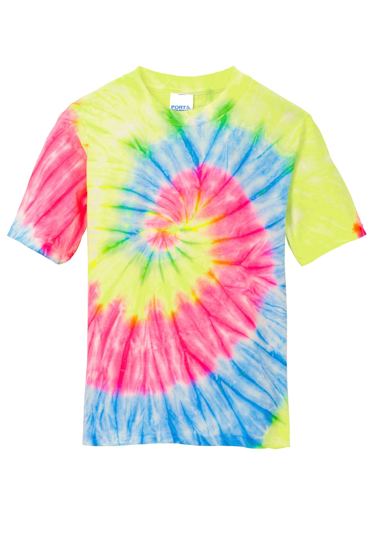 Port & Company Youth Tie-Dye Tee Youth Apparel Shirts & Tops