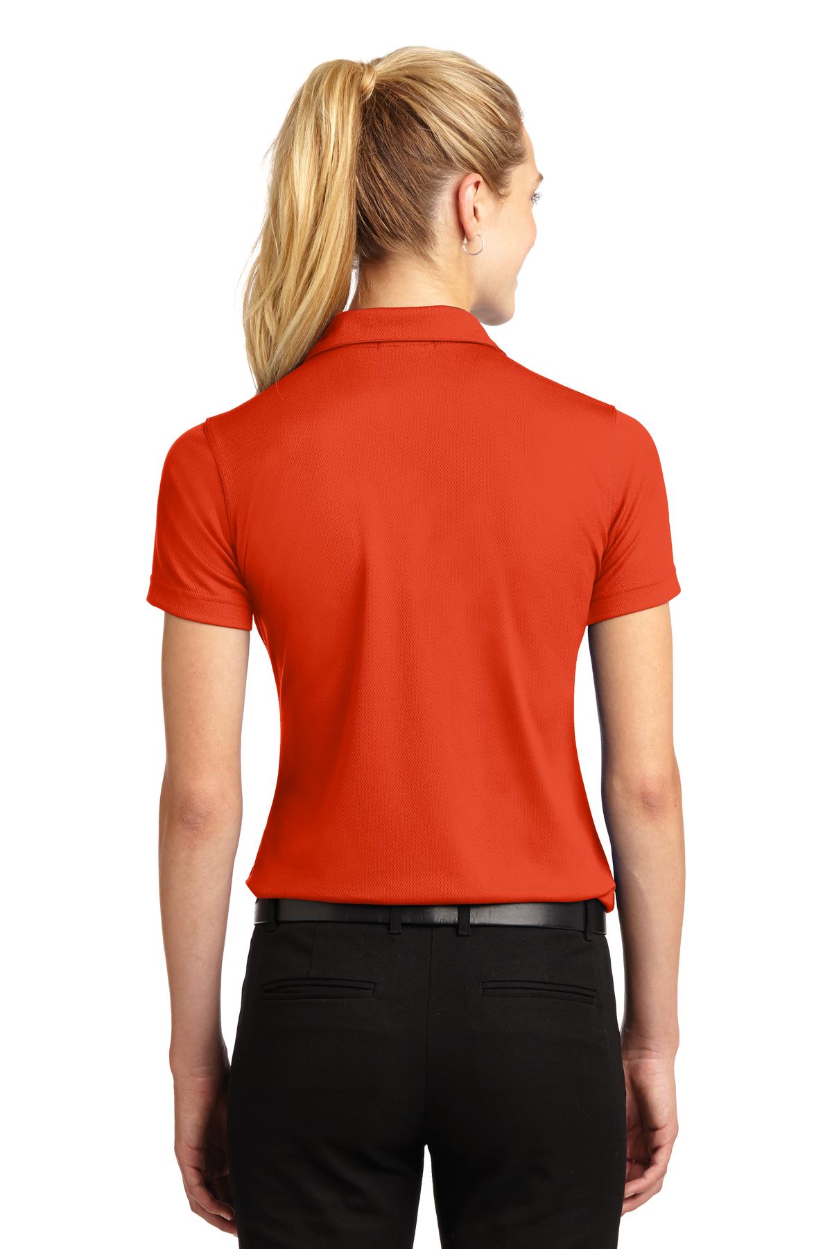 Sport-Tek Women's Dri-Mesh V-Neck Polo L469 Womens Apparel Shirts & Tops