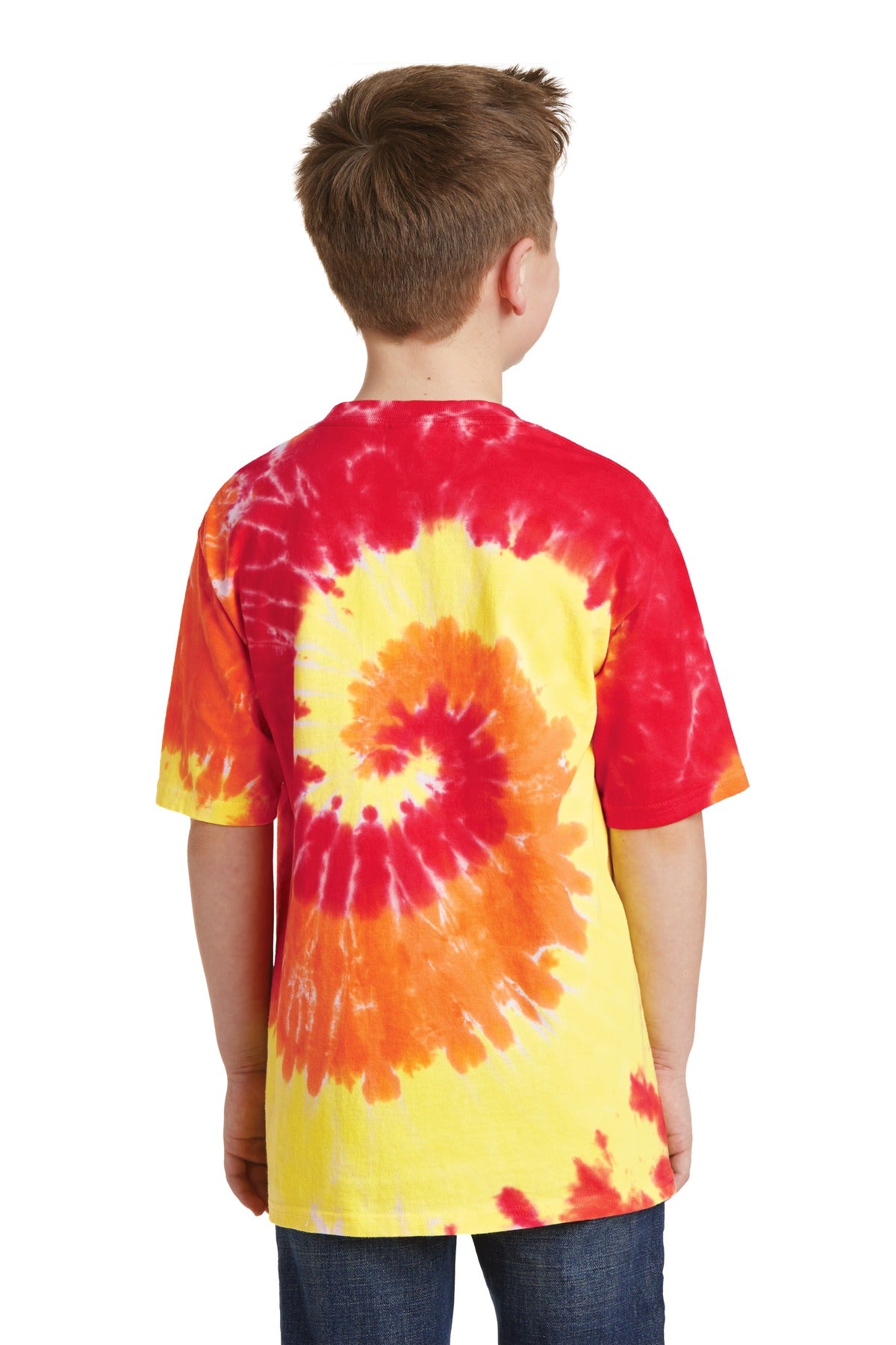 Port & Company Youth Tie-Dye Tee Youth Apparel Shirts & Tops