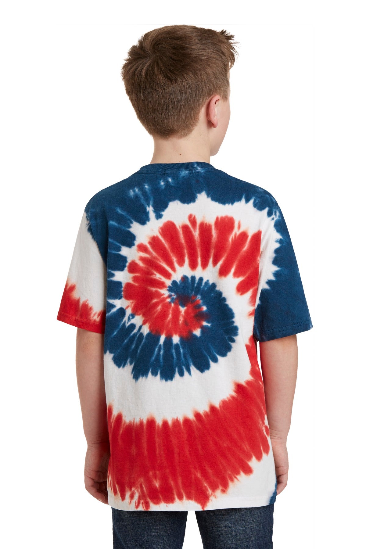 Port & Company Youth Tie-Dye Tee Youth Apparel Shirts & Tops