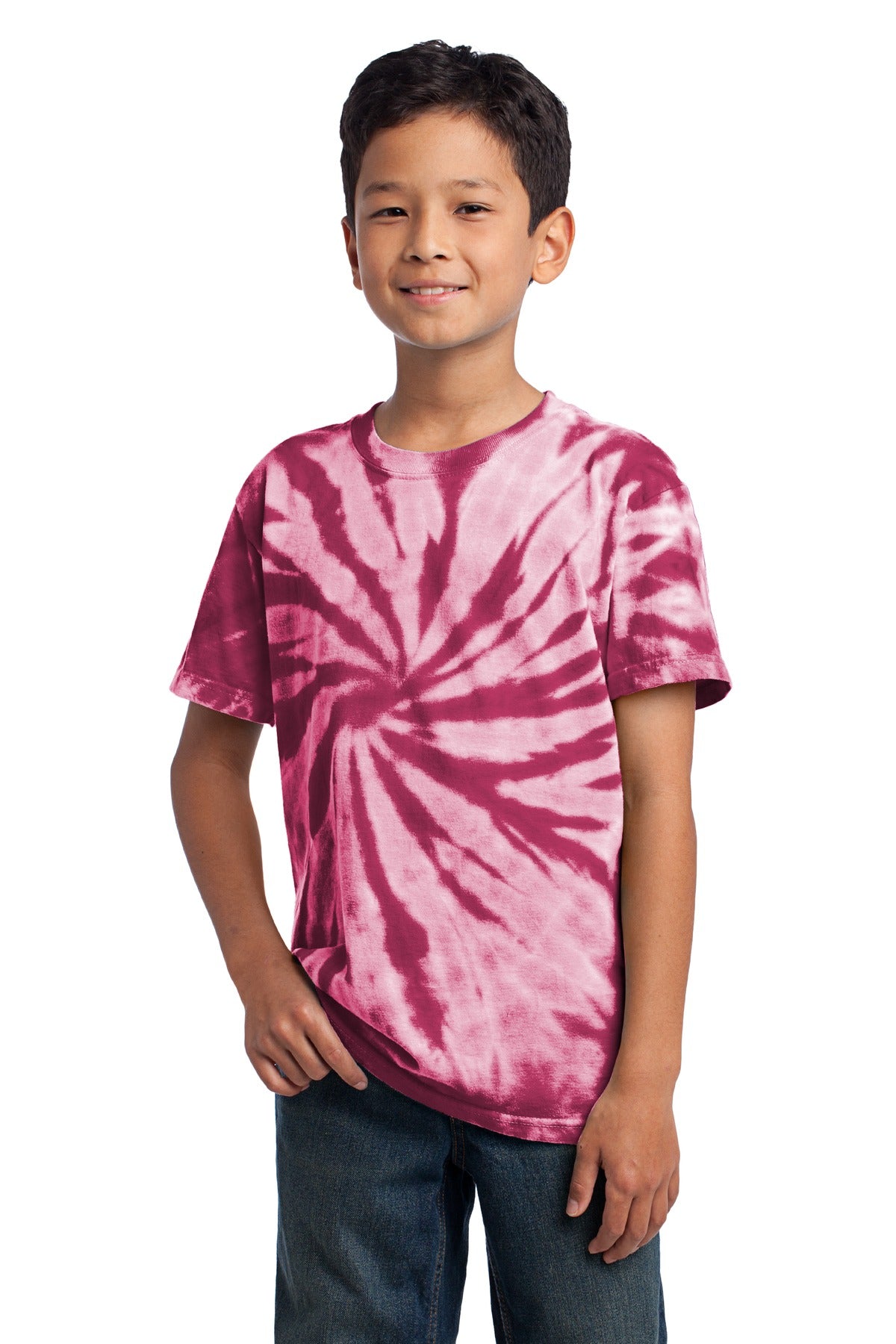 Port & Company Youth Tie-Dye Tee Youth Apparel Shirts & Tops