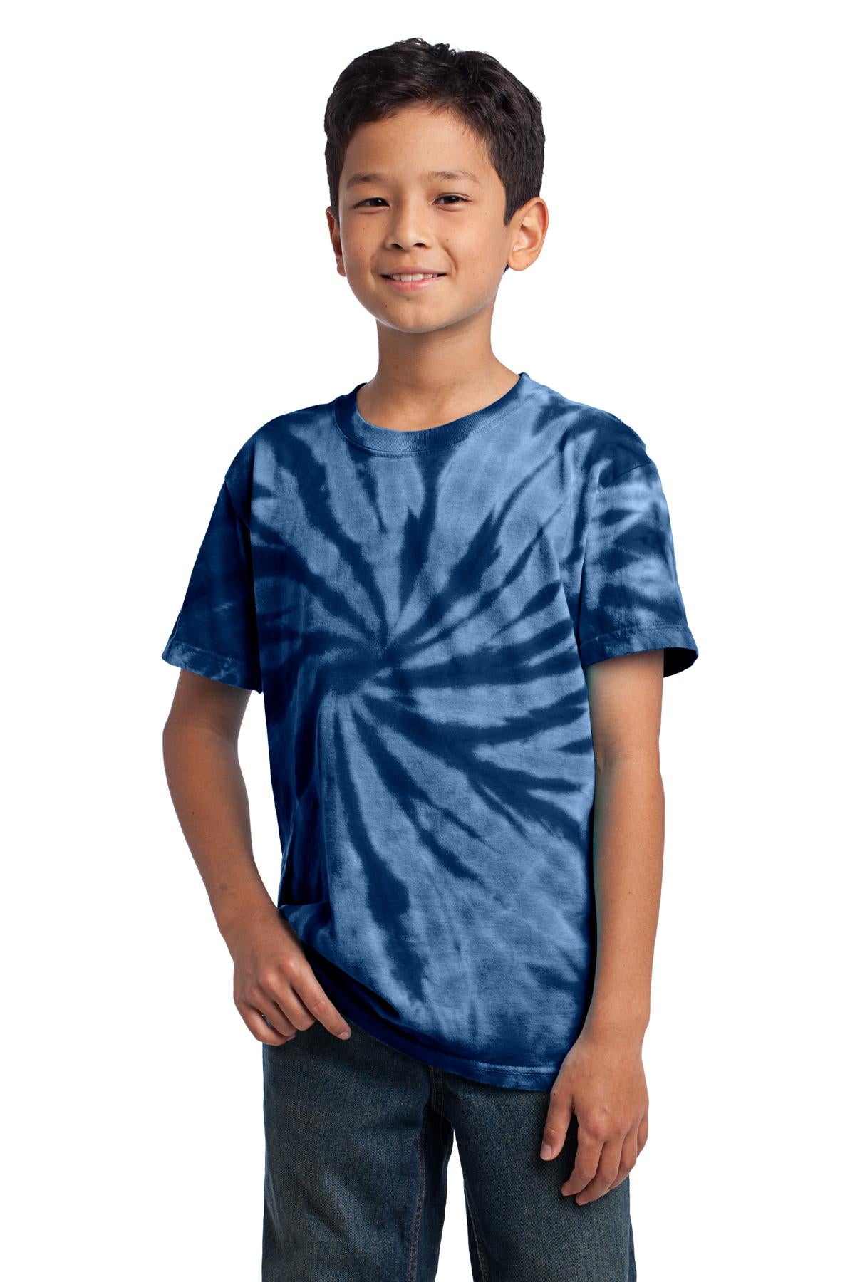Port & Company Youth Tie-Dye Tee Youth Apparel Shirts & Tops