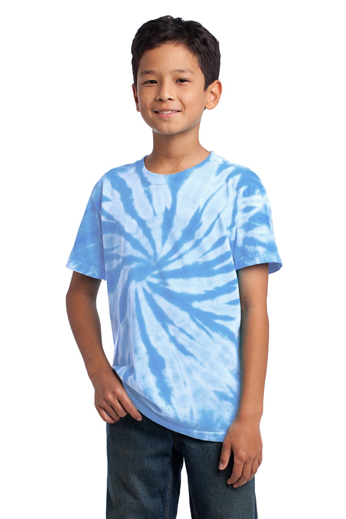 Port & Company Youth Tie-Dye Tee Youth Apparel Shirts & Tops