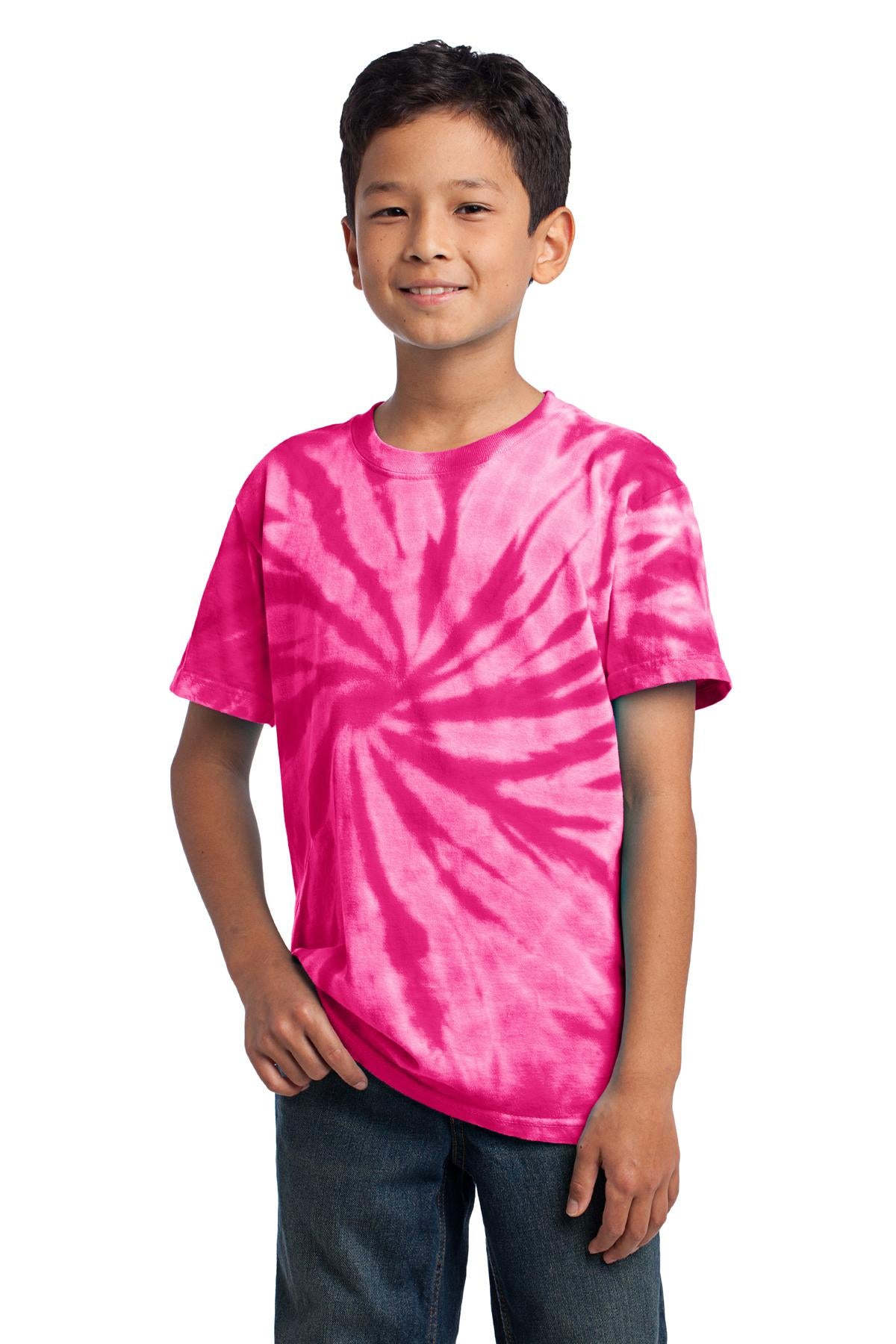 Port & Company Youth Tie-Dye Tee Youth Apparel Shirts & Tops
